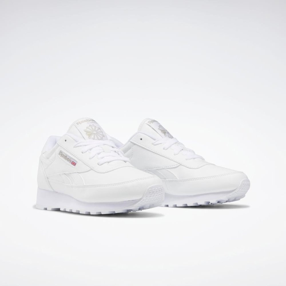 Reebok Womens Classic Renaissance White Casual Shoes V66942